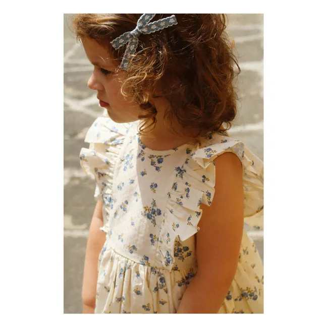 Lot de 4 Barrettes Nœuds | Bleu