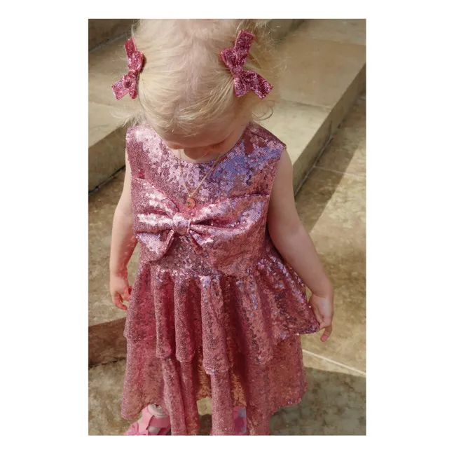 Rosie Sequin Dress | Pink