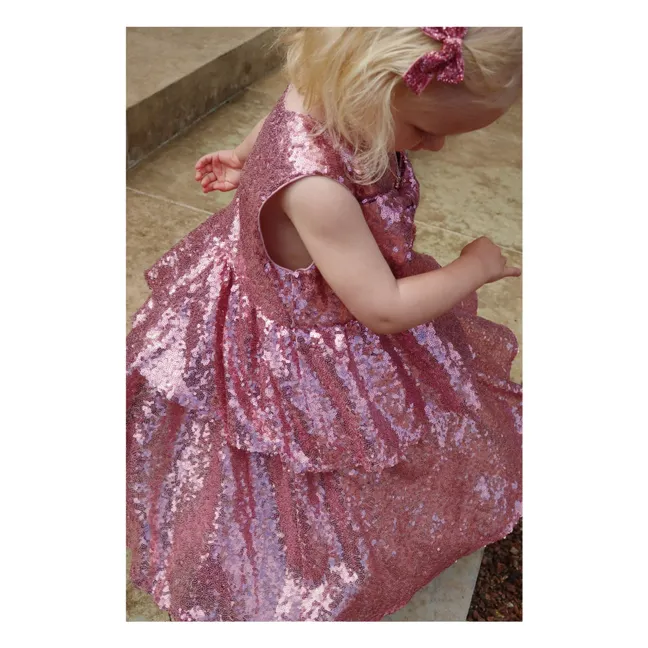 Rosie Sequin Dress | Pink