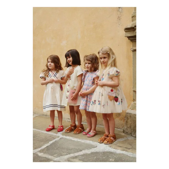 Yvonne Glaces Vestido de tul | Crema