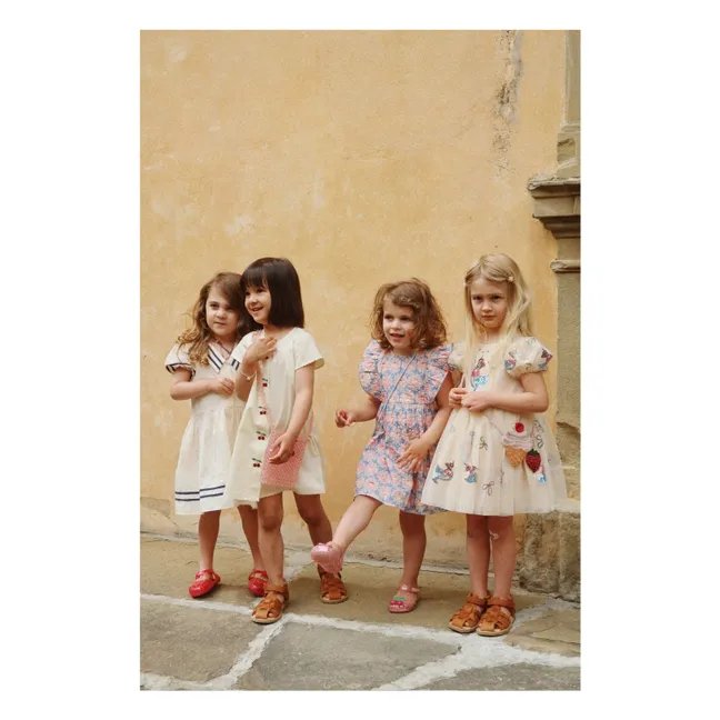 Robe Yvonne Glaces Tulle | Crème