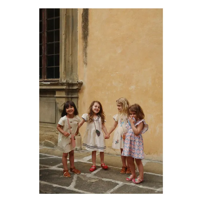 Robe Kim Snacks Coton Bio | Bleu