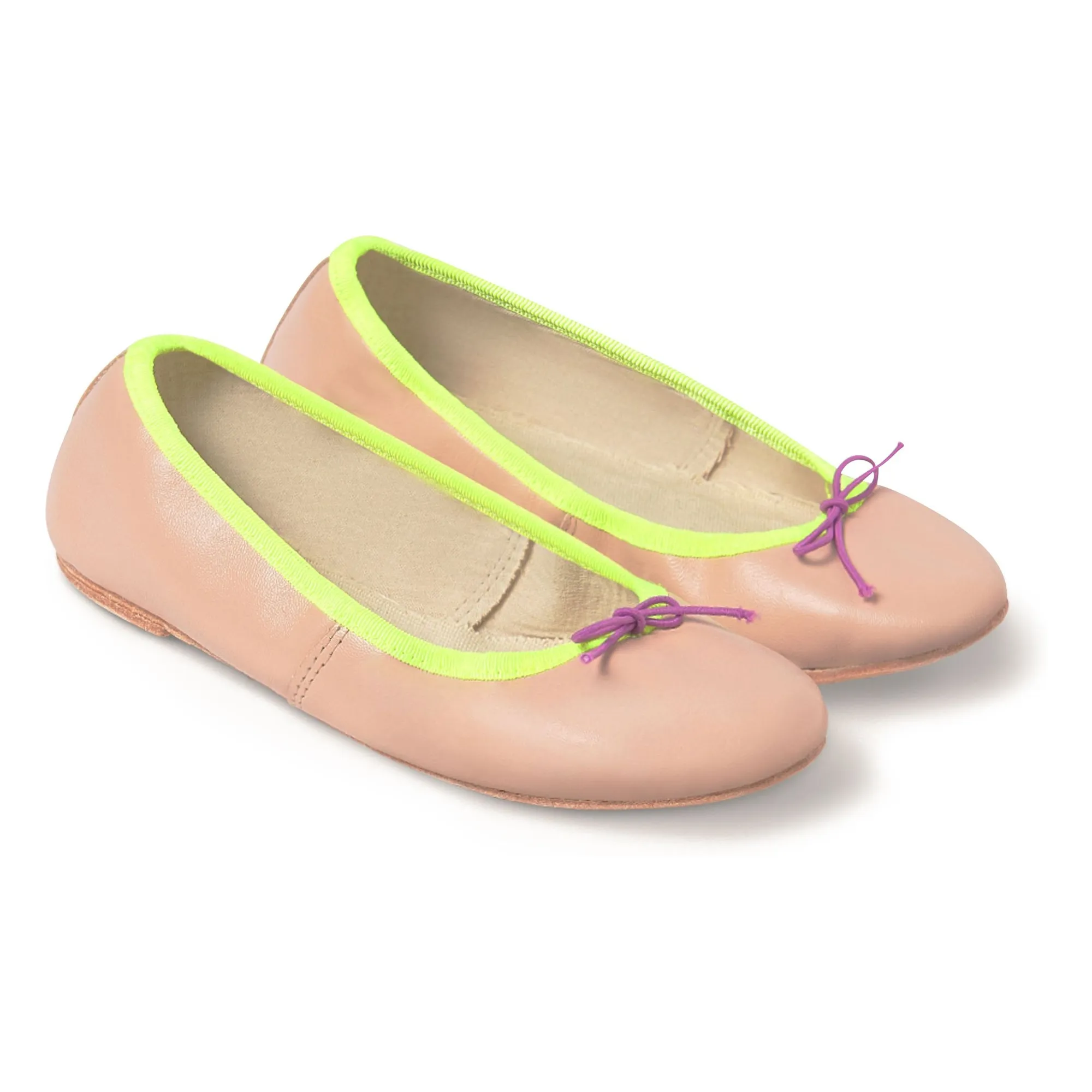 Cozmo Nude Ballerinas Chasse Nœud