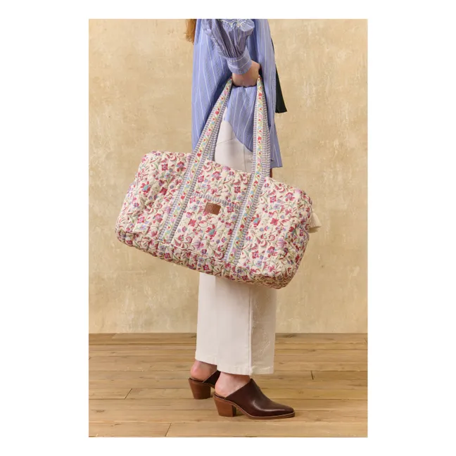 36h Borsa Bilbao in cotone biologico | Crema