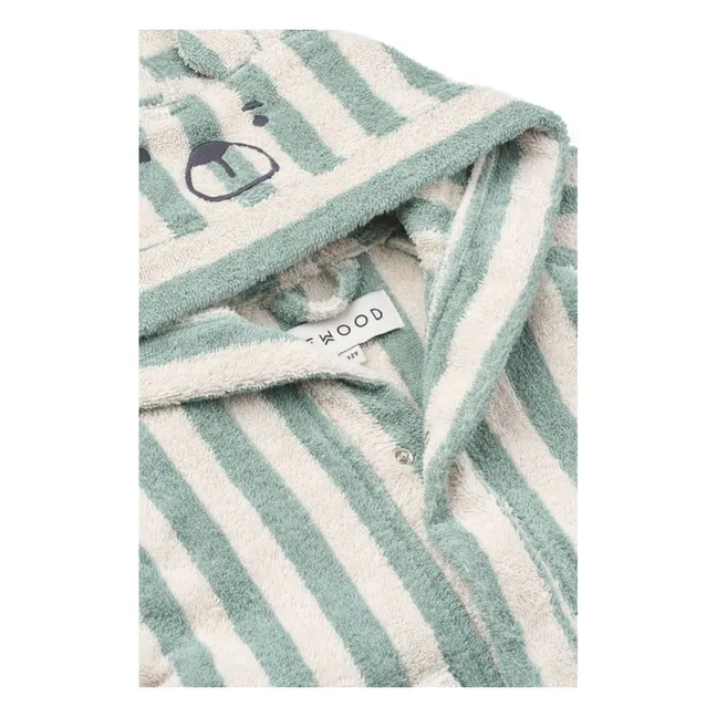Albornoz Lily | Stripe Peppermint/Creme de la creme