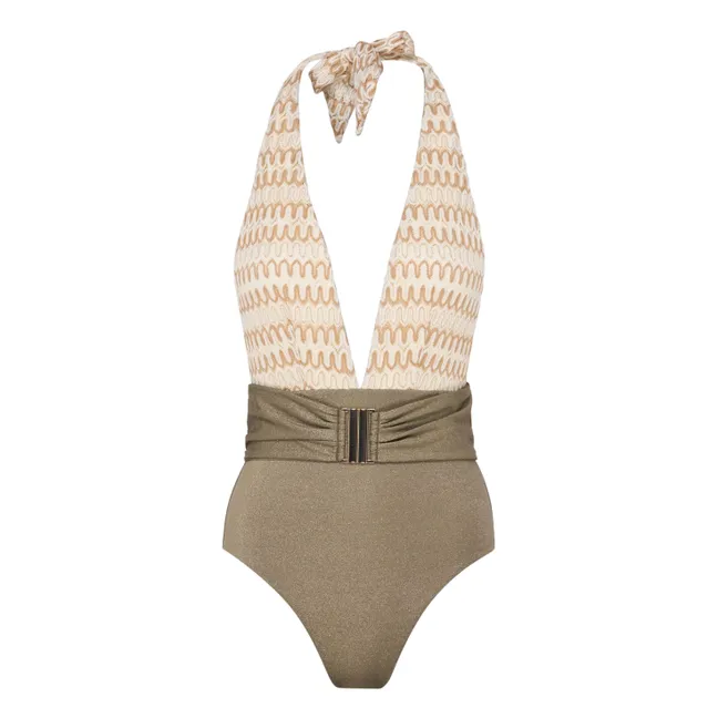 Maillot 1 Pièce Sunset Crochet | Blanc