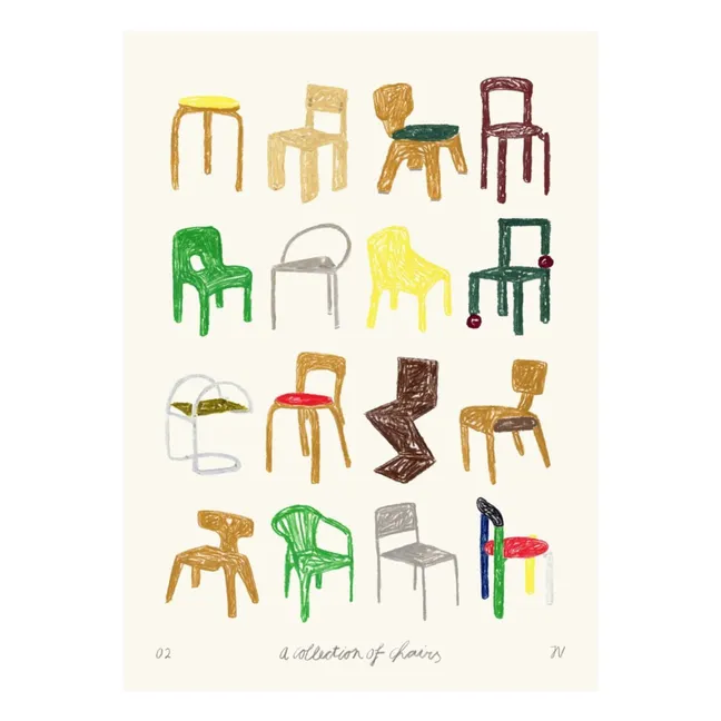 Affiche A Collection of Chairs