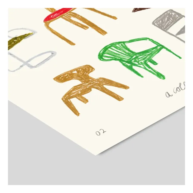 Affiche A Collection of Chairs