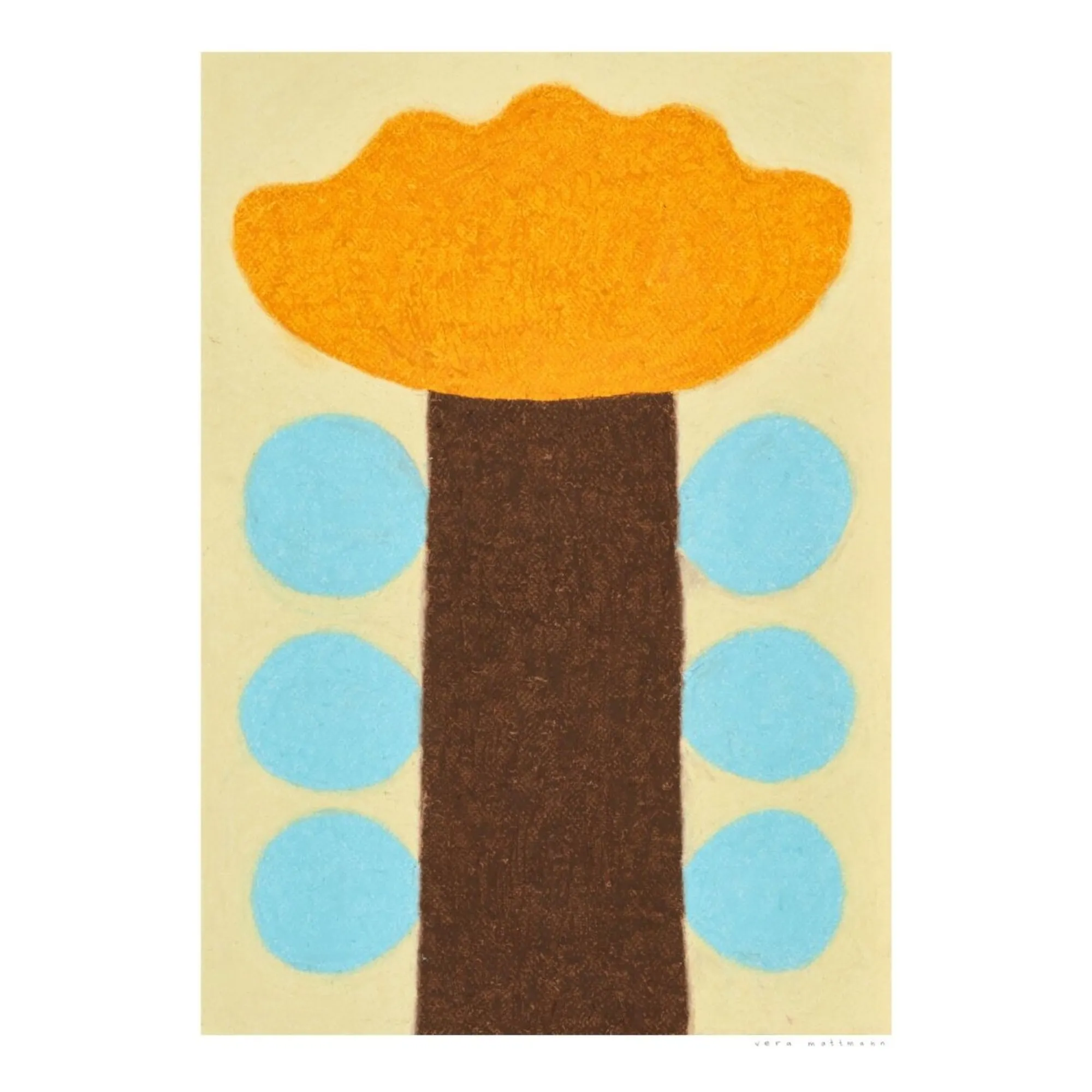 Poster And Frame Multicoloured Fiore Poster