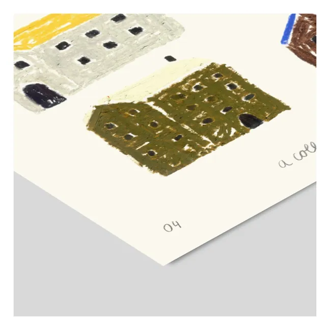 Poster di una collezione di case