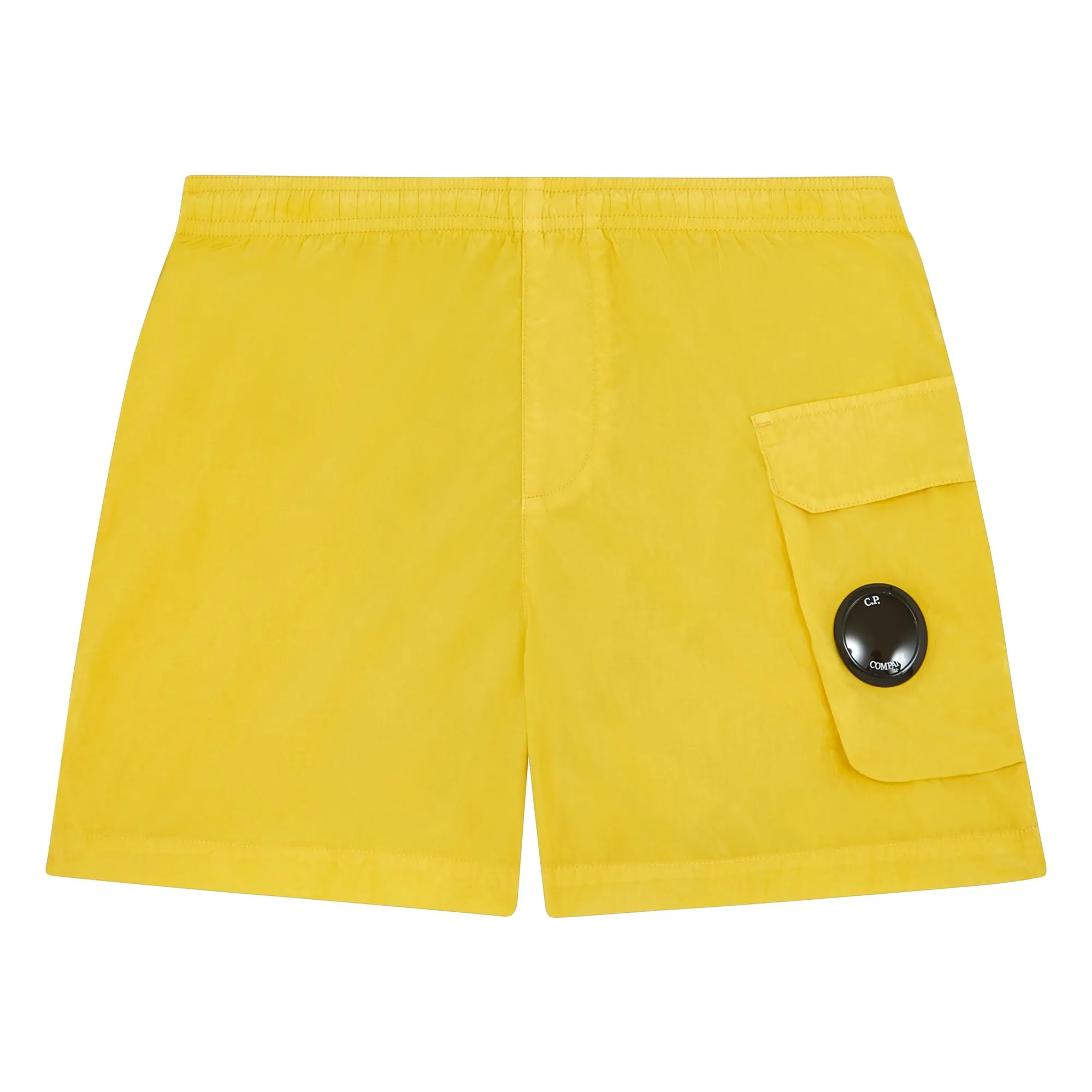 C.p. Company Yellow Cargo Swim Shorts