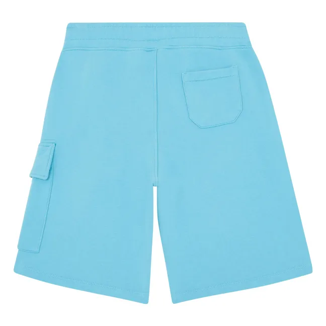 Jogger Cargo Shorts | Blue