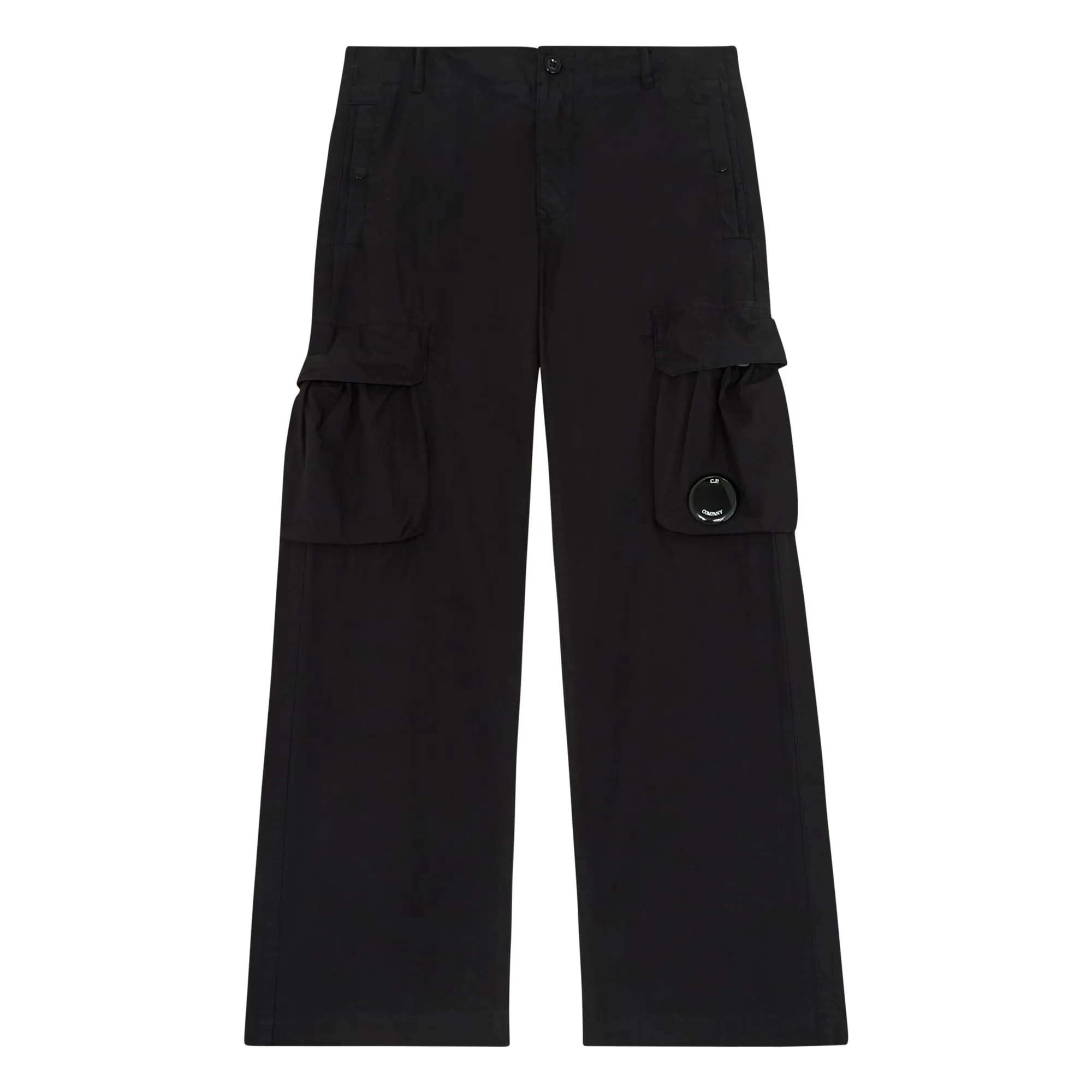 C.p. Company Black Cargo Pants