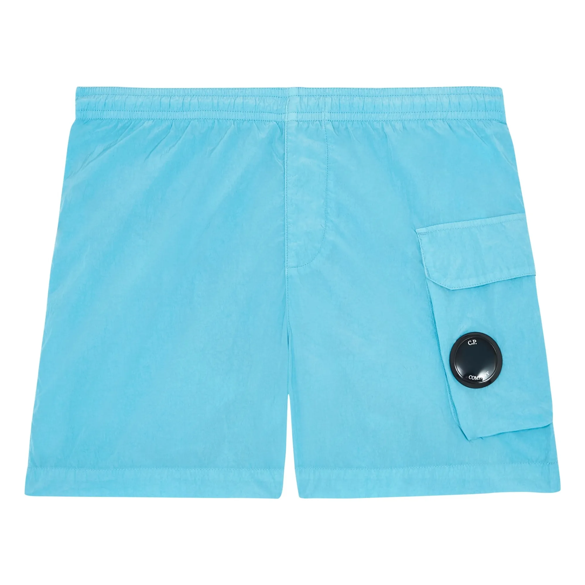 C.p. Company Blue Cargo Swim Shorts