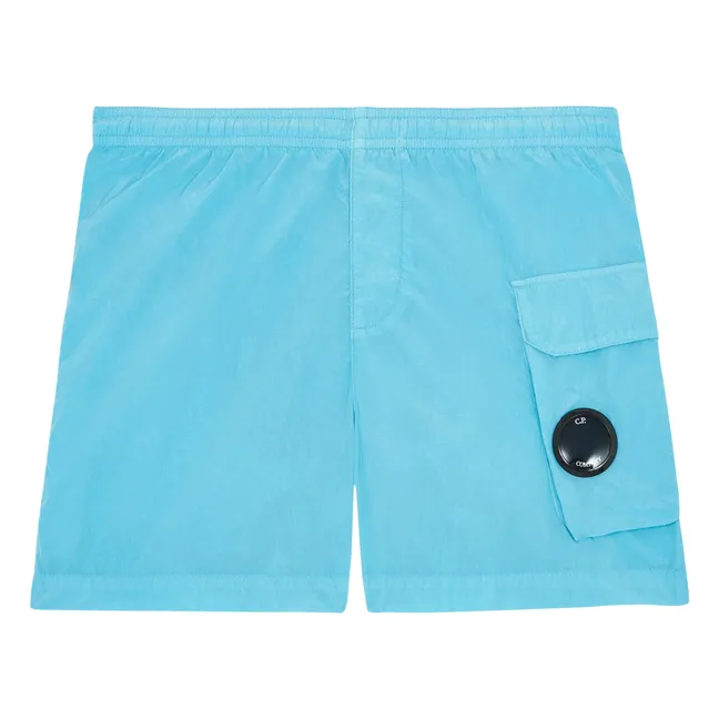 Shorts de baño cargo | Azul