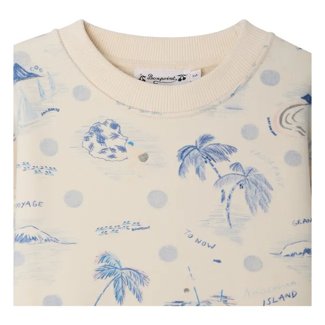 Sweat Tonino Ile Coton Bio | Ecru