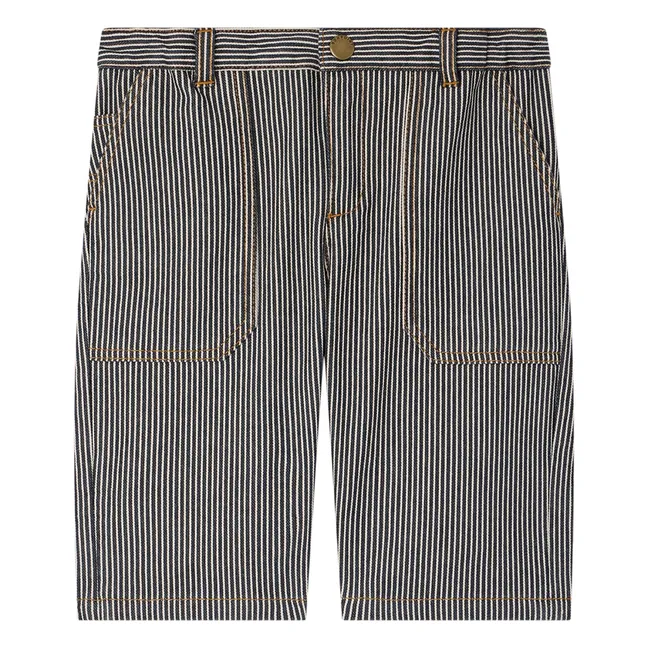 Pantalones cortos de algodón ecológico Levon | Gris