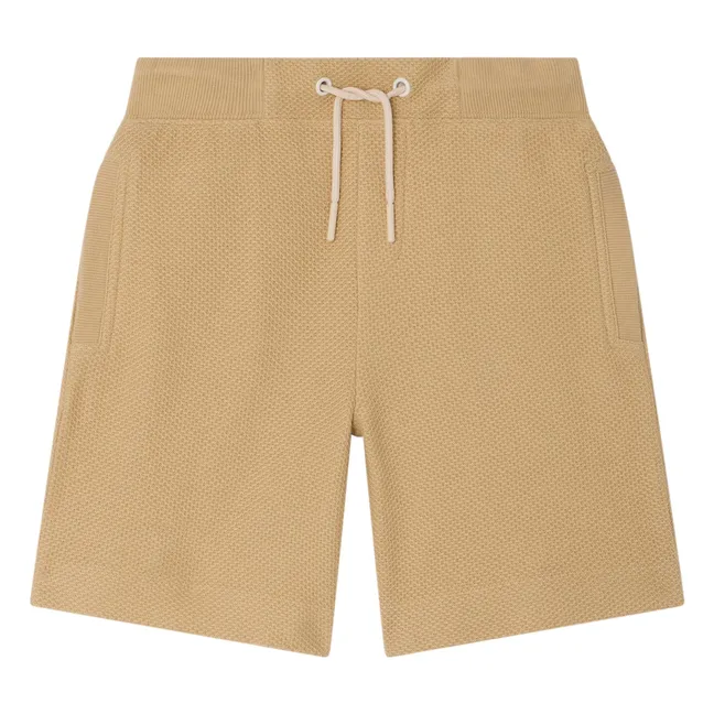 Bermudas Ed de algodón orgánico | Beige