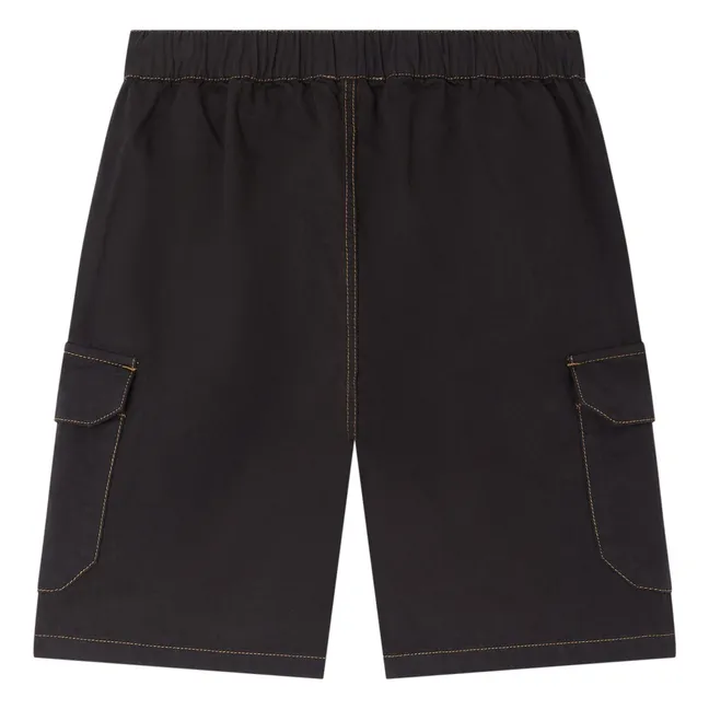Short Cargo Lawson Coton Bio | Noir