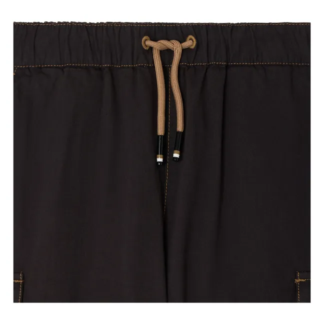 Short Cargo Lawson Coton Bio | Noir