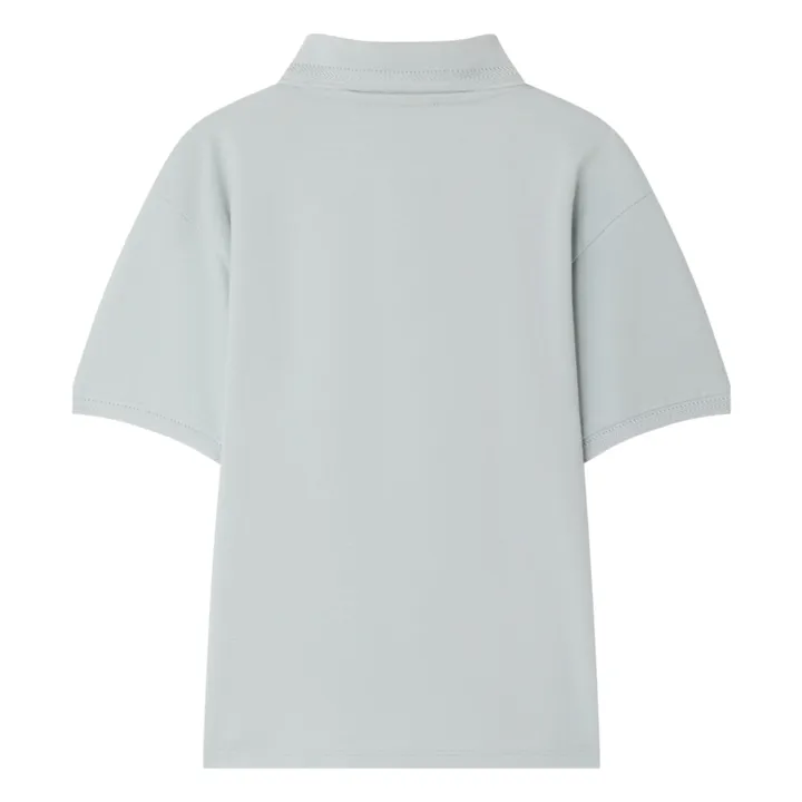 Polo Lorris de algodón orgánico | Azul Claro- Imagen del producto n°2