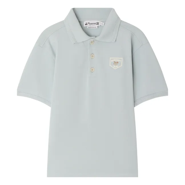 Polo Lorris Coton Bio | Bleu Clair