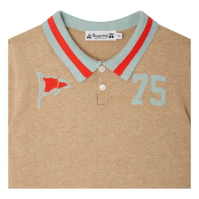 Polo Leal | Beige chiné