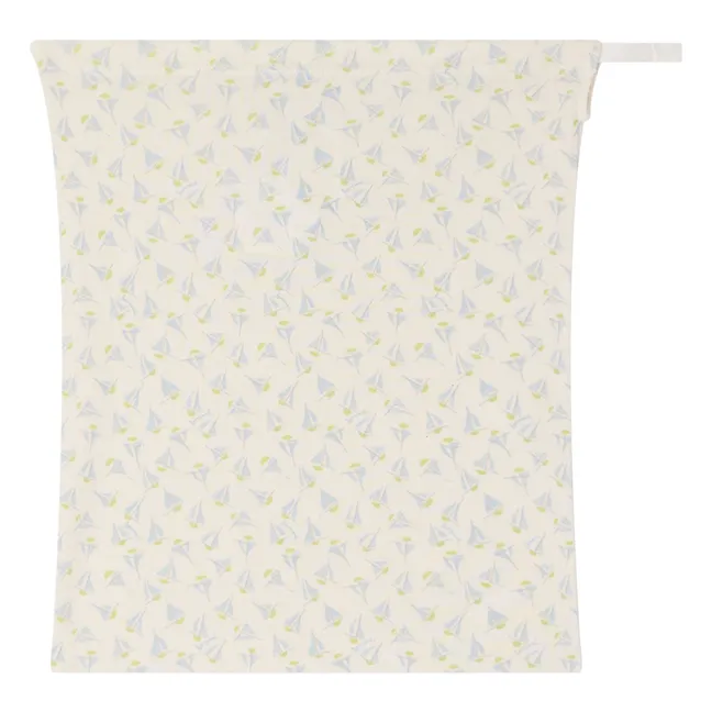 Pyjama Lothar Voiliers Coton Bio | Blanc