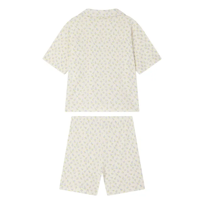 Pijama Lothar Voiliers Algodón Ecológico | Blanco