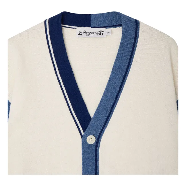 Loris organic cotton cardigan | Ecru