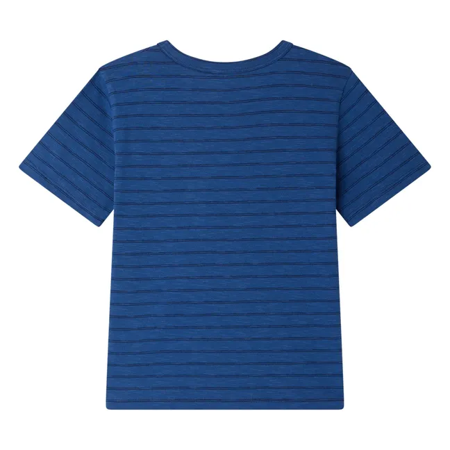 T-shirt Elrador Coton Bio | Bleu roi