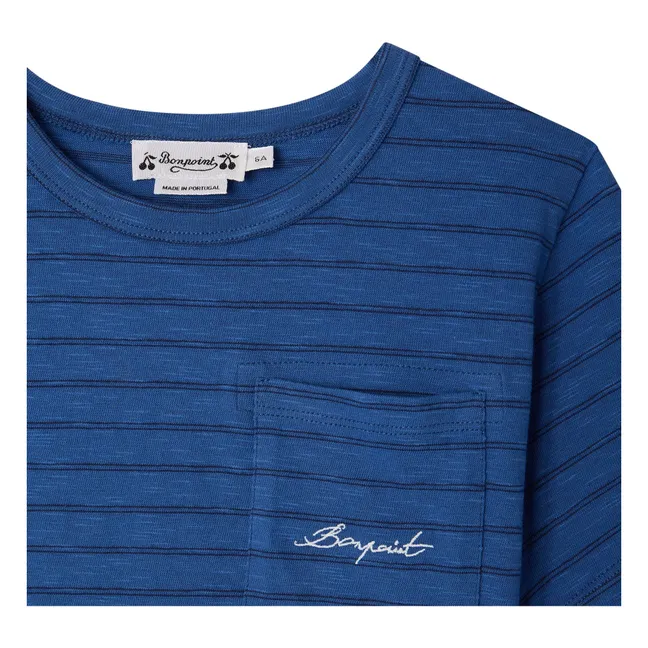 T-shirt Elrador Coton Bio | Bleu roi