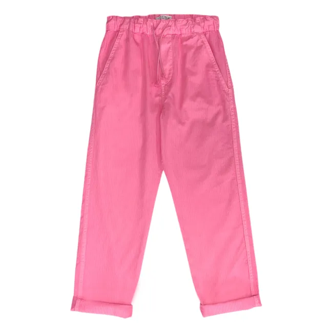 Pantalon Mustang Velours Côtelé | Rose