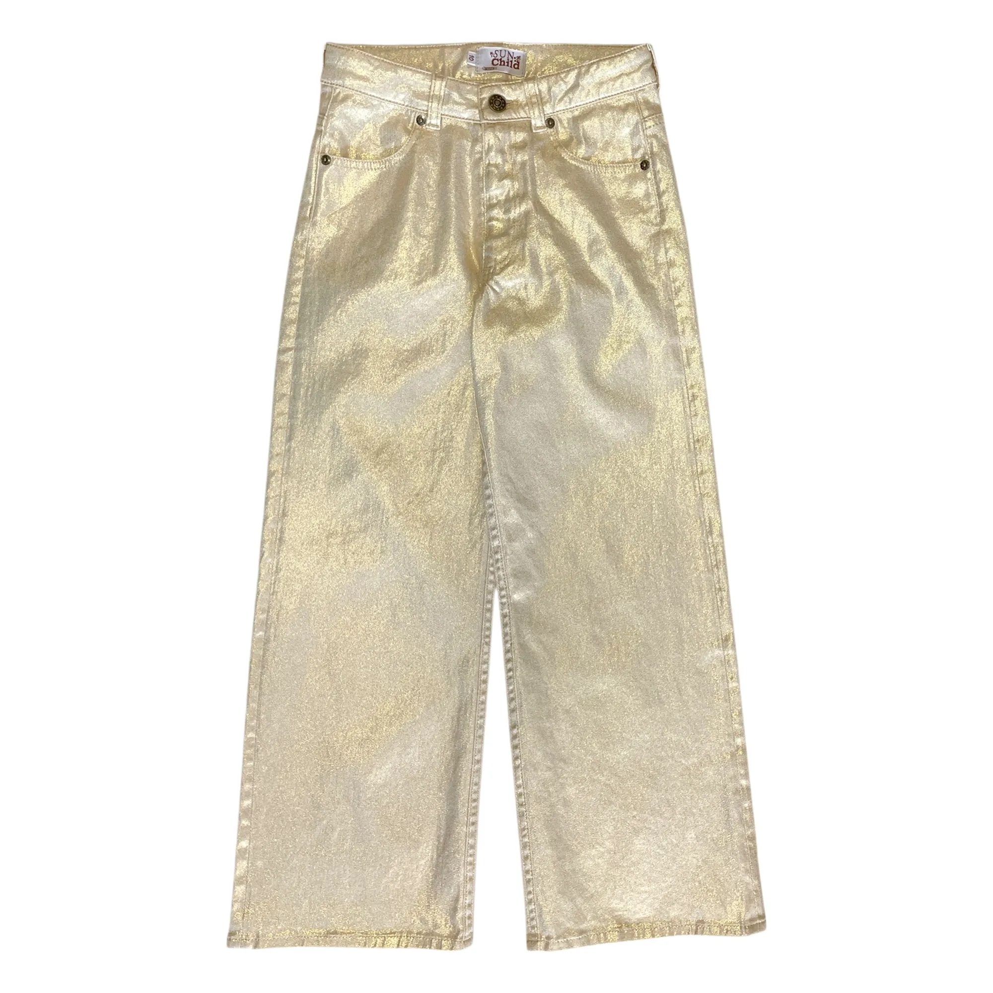 Sunchild Gold Puma Metallic Jeans