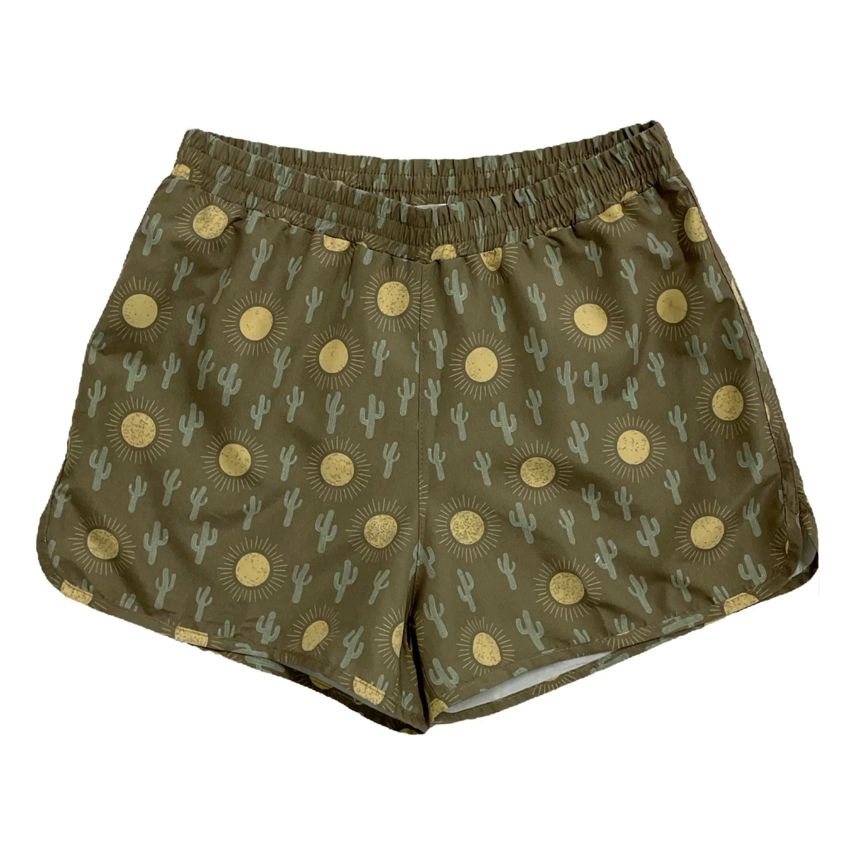 Short de Bain Luis Cactus | Vert kaki- Image produit n°0