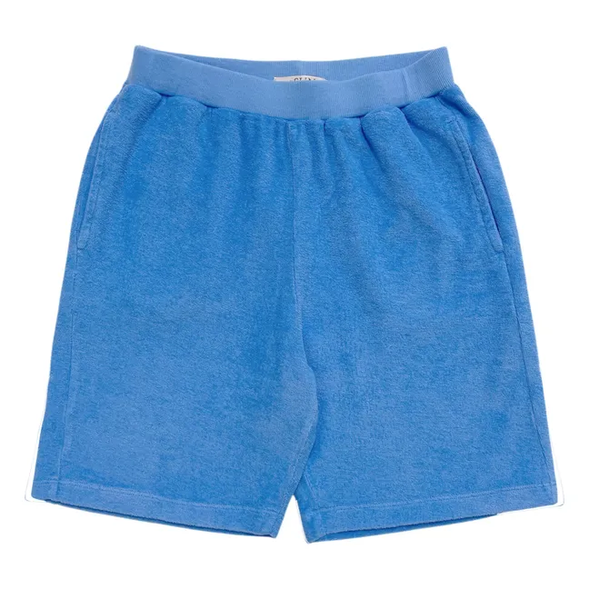 Lagos Towelling Shorts | Azure blue