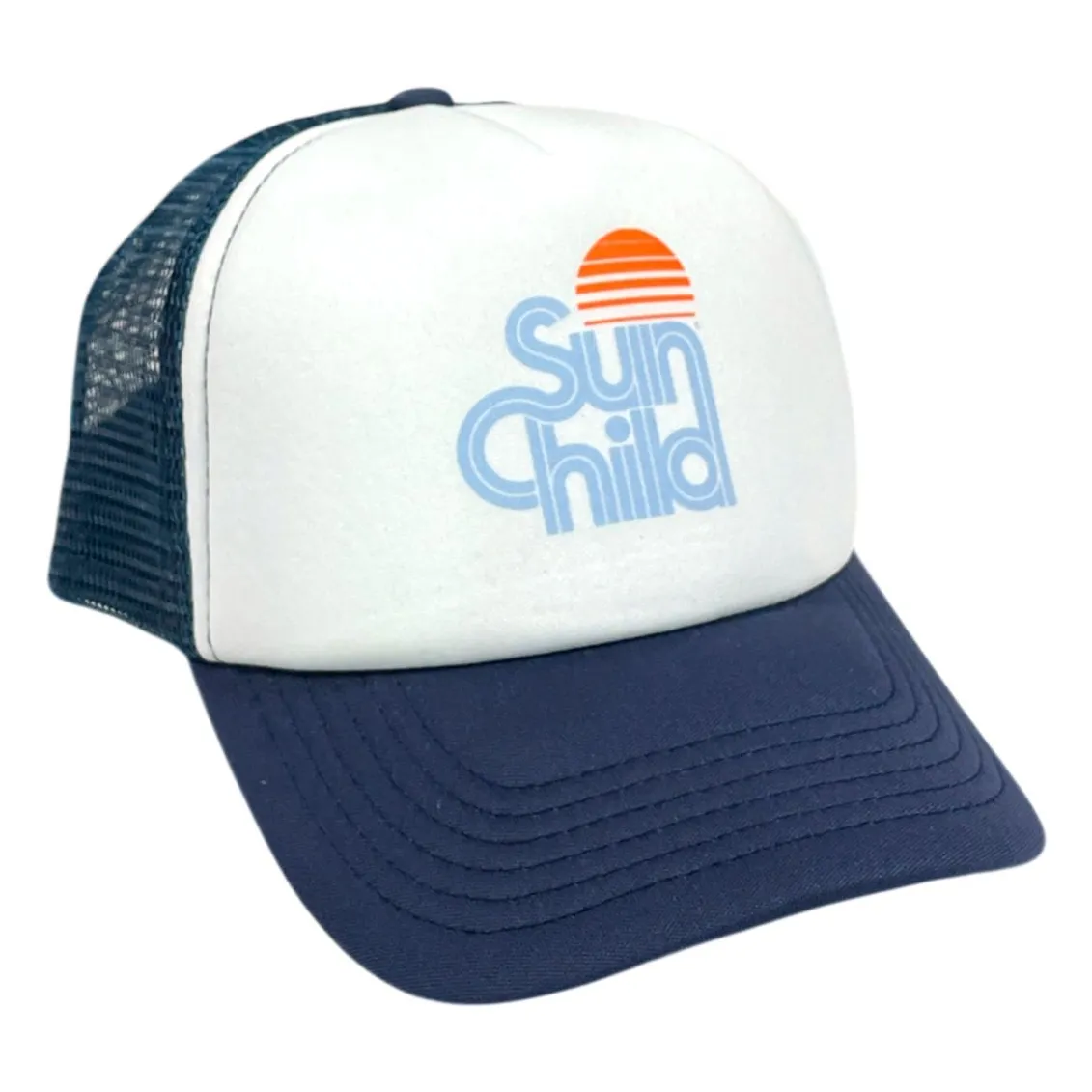 Casquette Trucker Sunset | Bleu foncé- Image produit n°0