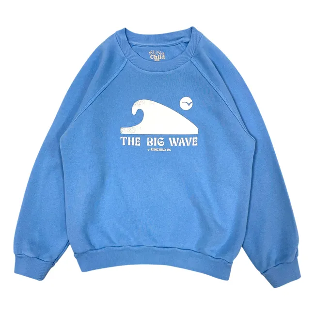 Sweat Bigwave | Bleu azur