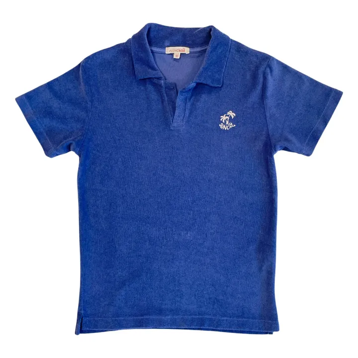 Polo esponja Jiménez | Azul oscuro- Imagen del producto n°0