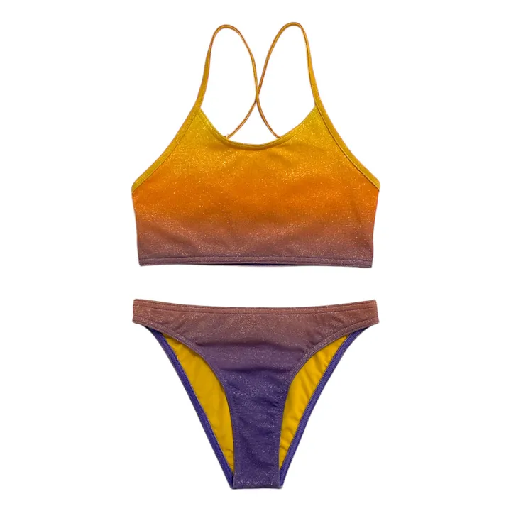 Maillot de Bain Ellis Pailleté Dégradé | Violet- Image produit n°0