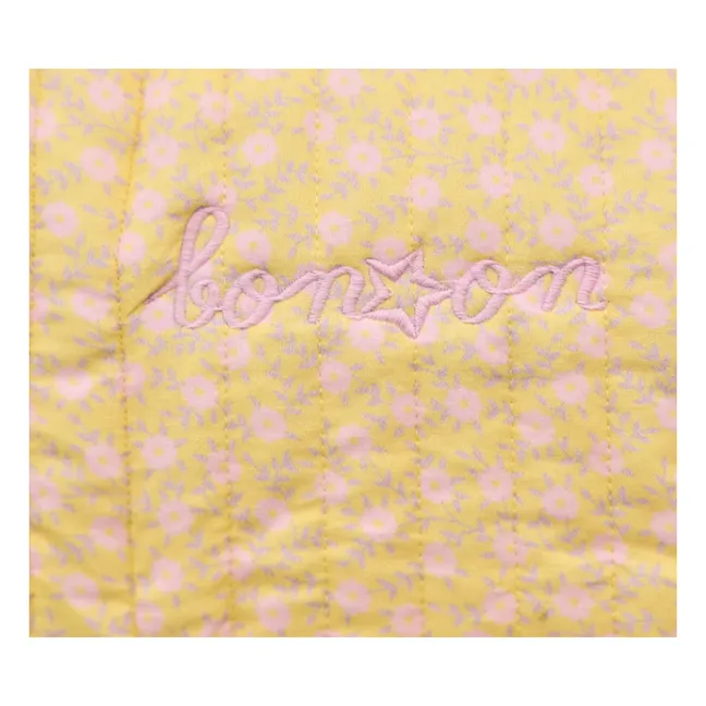 Borsa fasciatoio floreale | Giallo