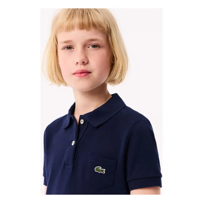 Polokleid aus Bio-Baumwolle | Navy