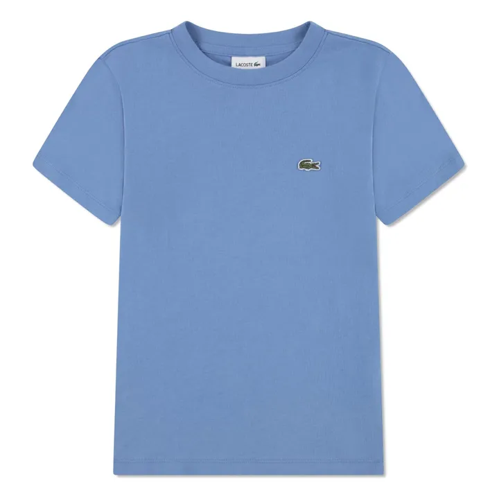 T-shirt Logo Coton Bio | Bleu Clair- Image produit n°0