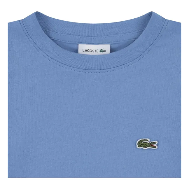 T-shirt Logo Coton Bio | Bleu Clair