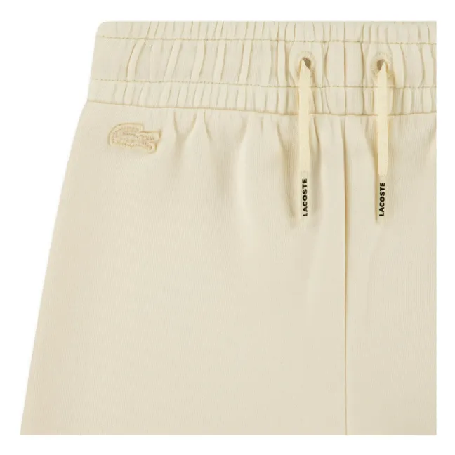 Jogger Large L Coton Bio | Jaune pâle