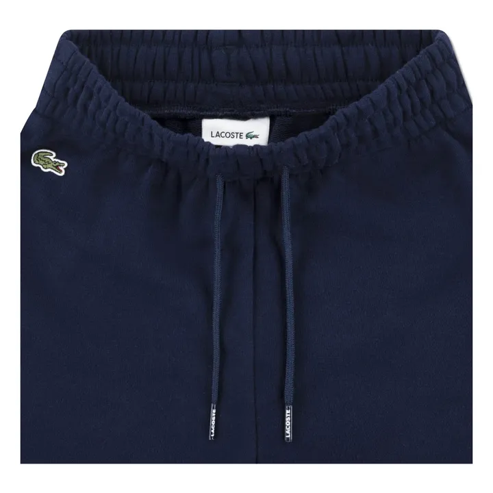 Jogger Large Logo Coton Bio | Bleu marine- Image produit n°1