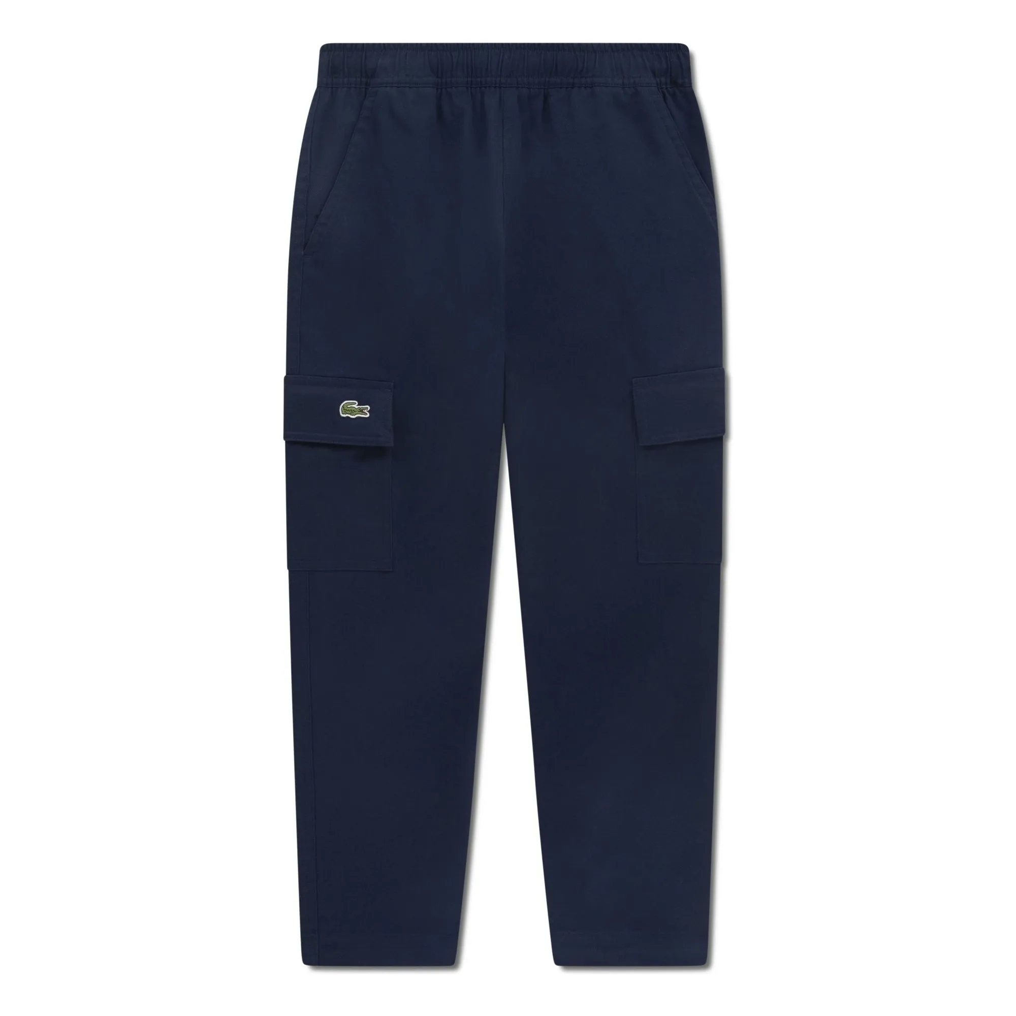 Lacoste Navy Blue Organic Cotton Cord Cargo Pants