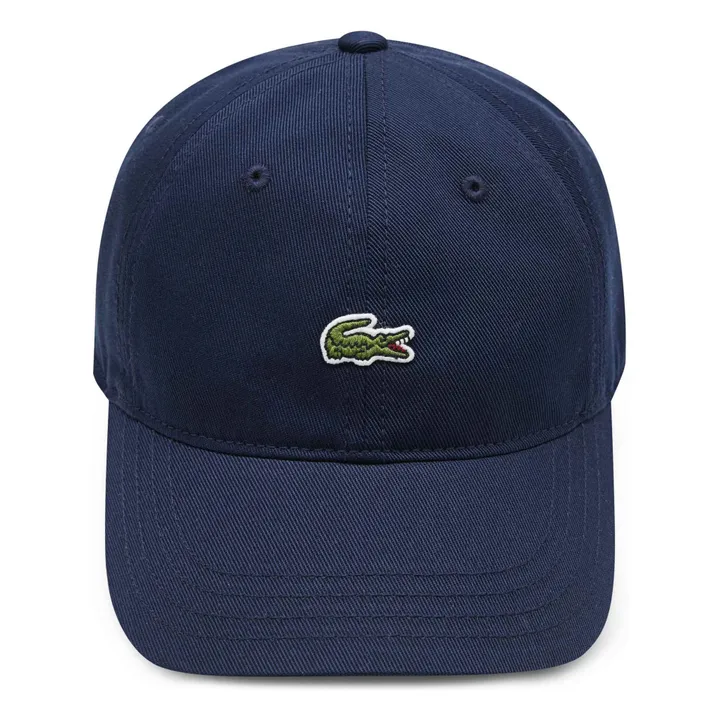 Gorra con logotipo de algodón orgánico | Azul Marino- Imagen del producto n°1
