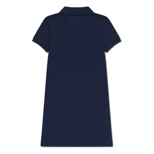 Polo de algodón ecológico | Azul Marino