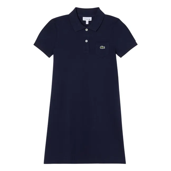 Polokleid aus Bio-Baumwolle | Navy